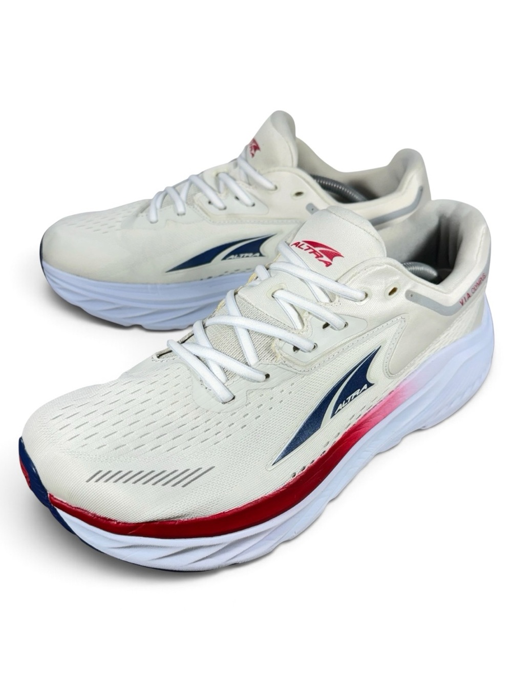 Altra VIA Olympus Men's Size 11.5 White Cushioned Running Shoes Comfort Sneakers